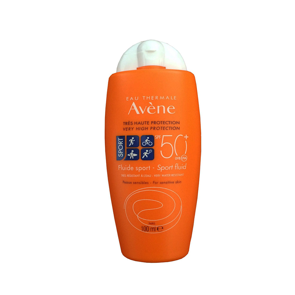 کرم فلوئید ضدآفتاب اسپرت بیرنگ +50 SPF اون (AVENE)