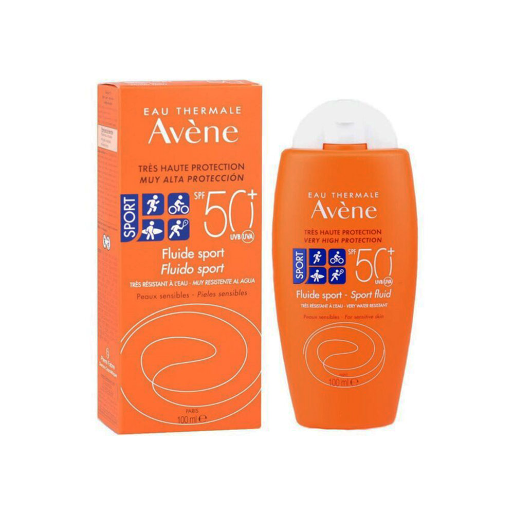 کرم فلوئید ضدآفتاب اسپرت بیرنگ +50 SPF اون (AVENE)