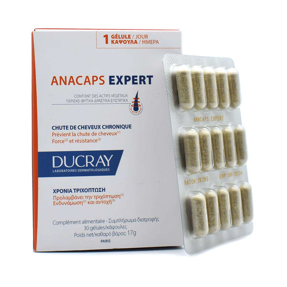 مکمل مو آناکپس اکسپرت دوکری (Anacaps Expert Ducray)