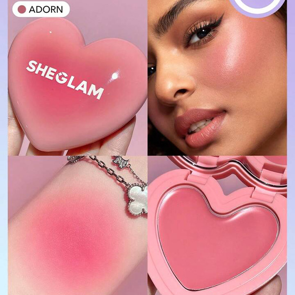 رژگونه کرمی قلبی شیگلم (Sheglam)